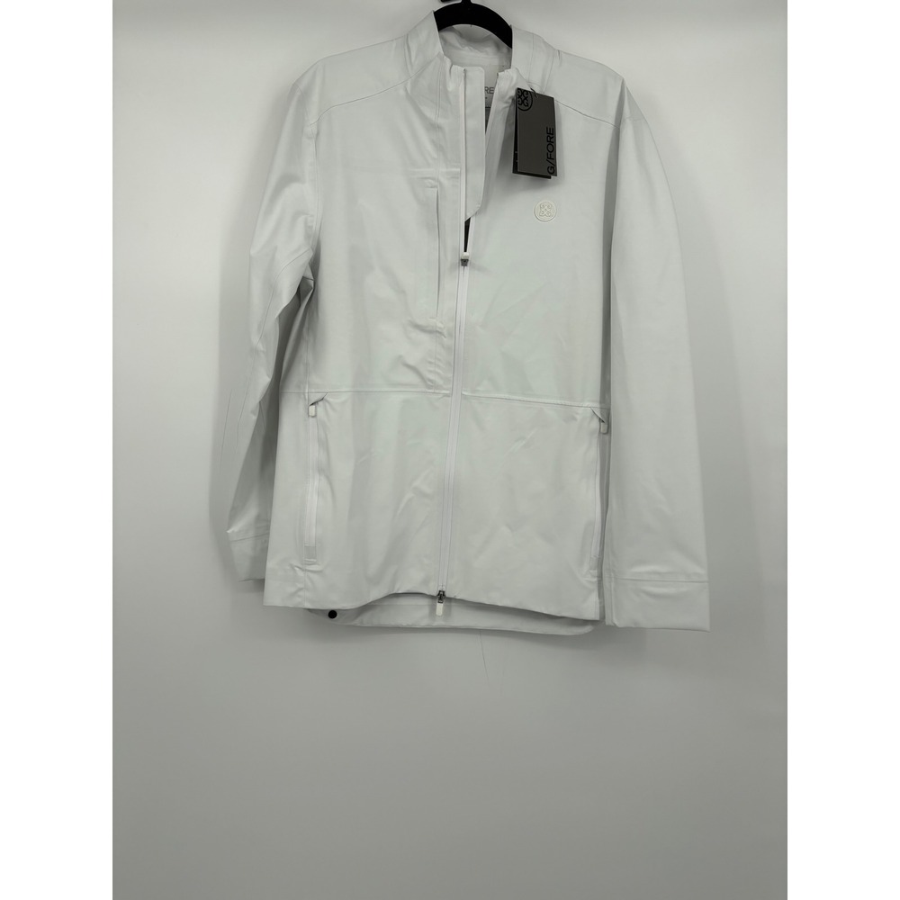 2024 G/Fore Men's Weather Resistant Repeller 2.0 Rain Jacket: Snow Small
